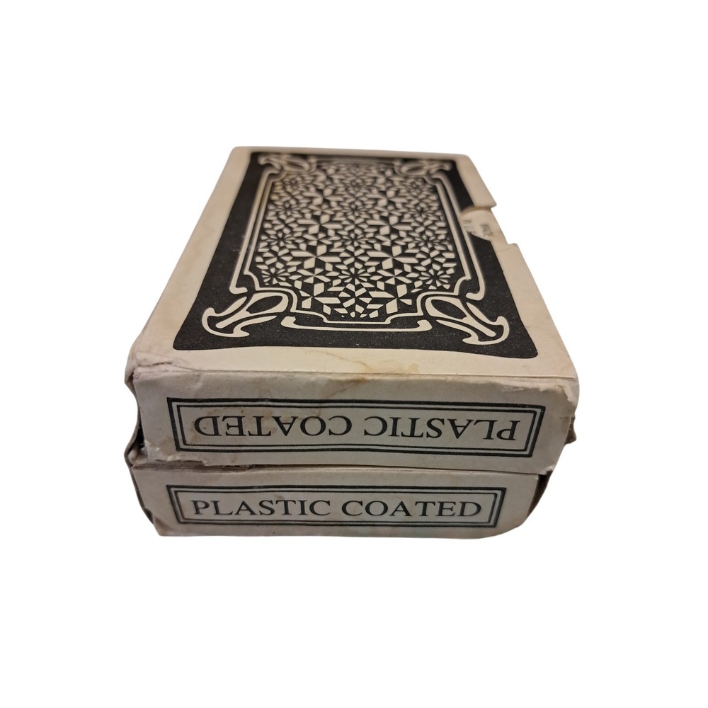 Custom Playing Cards Dogs Paw Prints Poker Dual Decks Plastic Coated New Sealed